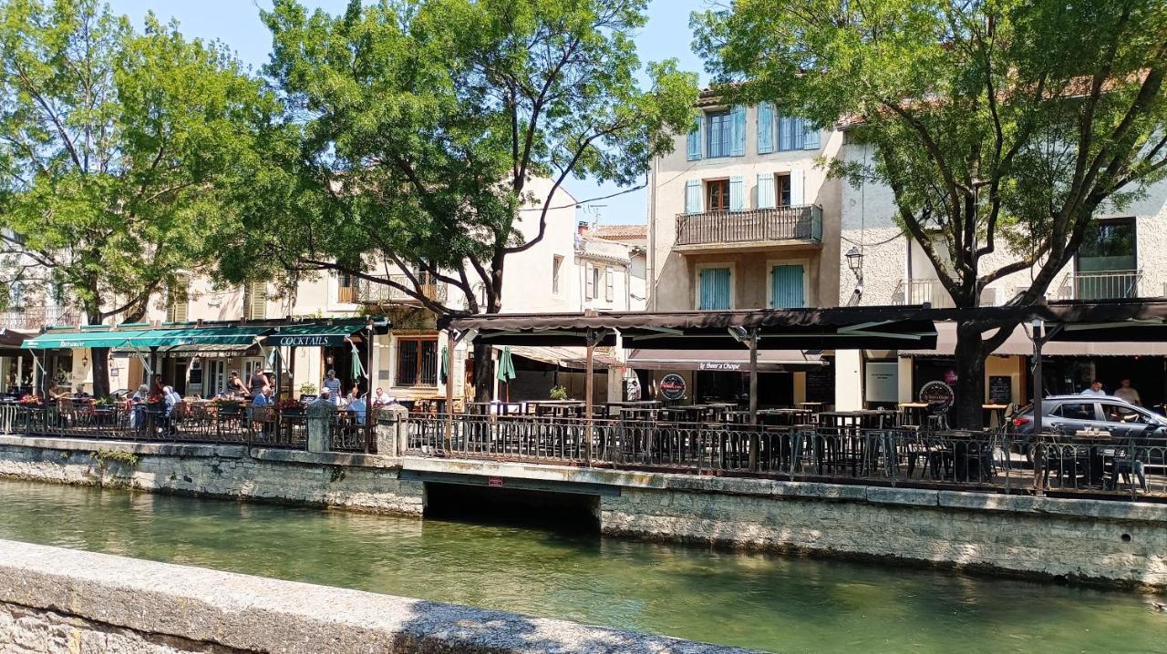 Vue Imprenable Sur La Sorgue Lägenhet LʼIsle-sur-la-Sorgue Exteriör bild